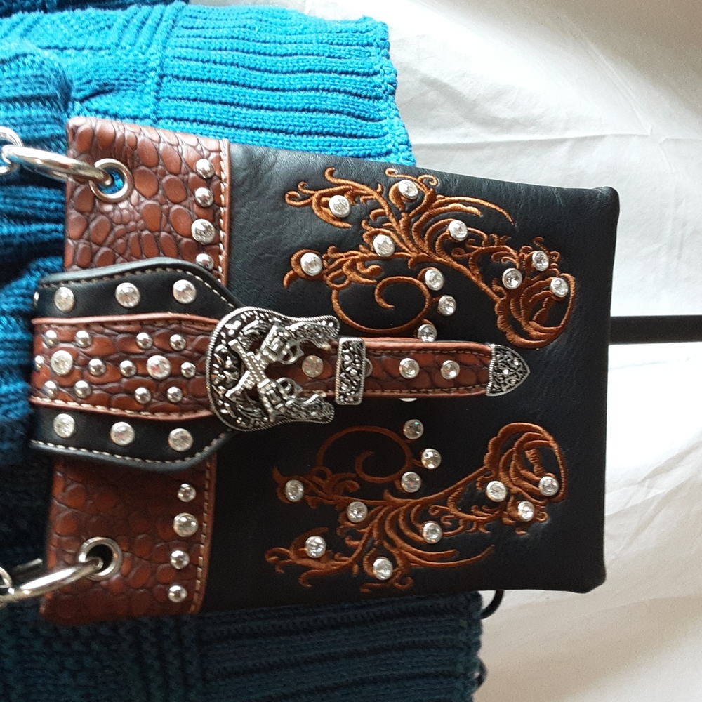 Jeweled Crossbody Bag